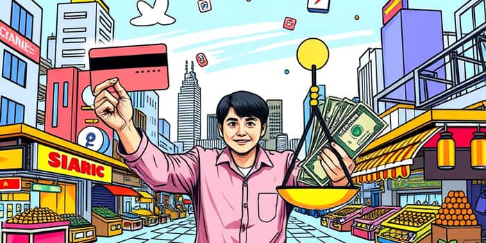 O Dilema: Cartão de Crédito ou Dinheiro?